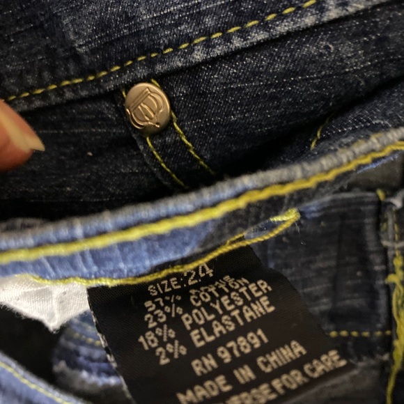 Urban Royals jeans size 24 - Picture 6 of 9